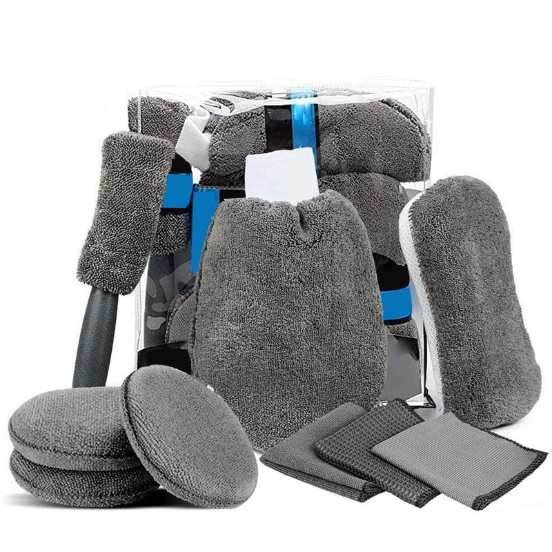 Car Wash Cleaning Kits Microfiber Auto Detailing Washing Tools Towels ...
